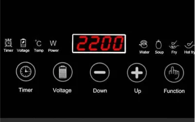 induction cooker screen