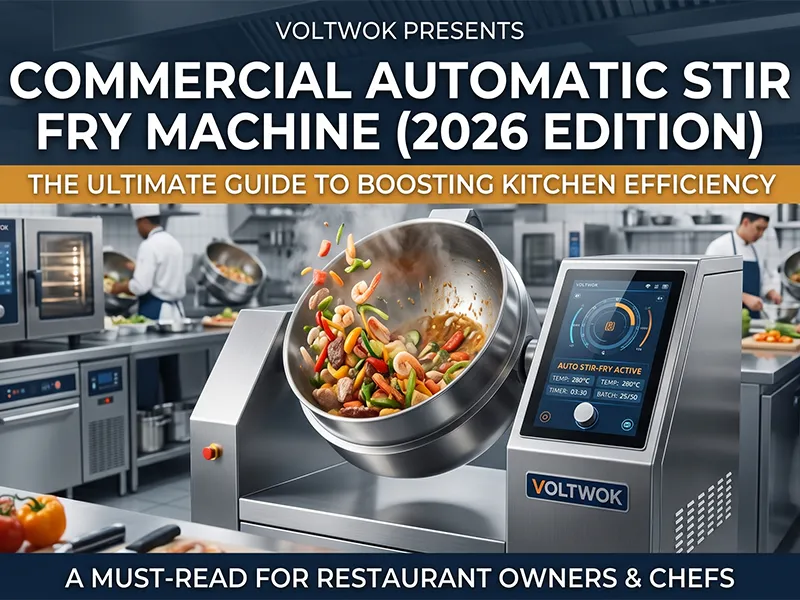 The Ultimate Guide to Commercial Automatic Stir Fry Machines