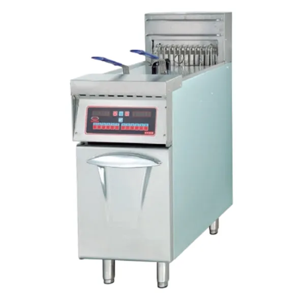 DF-29 DF-30 Vertical 1-Tank Computer Fryer (2-Basket)