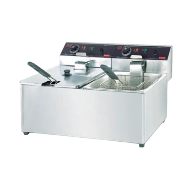 DF-8L-2 Counter Top Electric 2-Tank Fryer(2-Basket)
