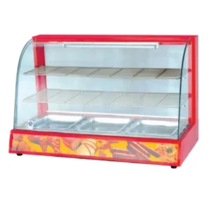 DH-828 Curved Glass Warming Showcase