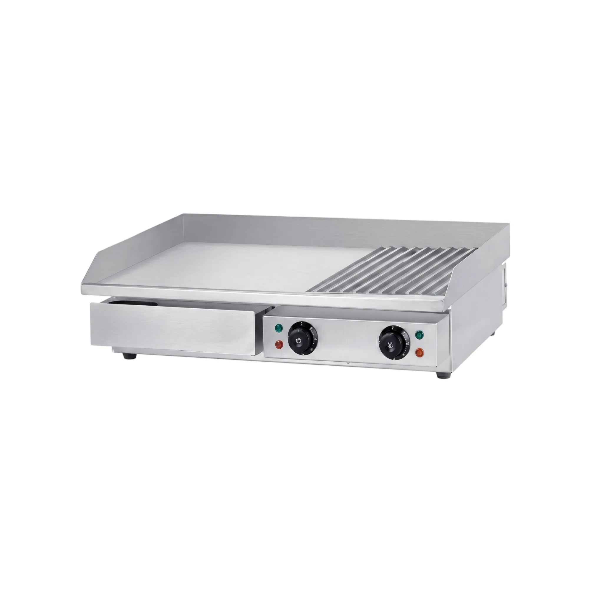 Desktop Electric Half Smooth Half Grooved Griddle (GH-822)