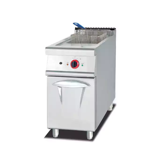 EH-875 electric fryer with cabinet