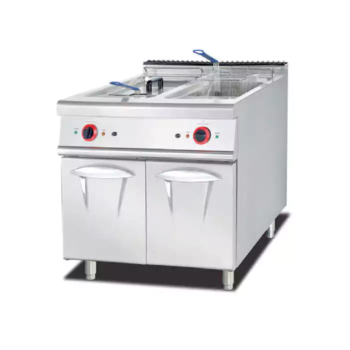 EH-885 electric fryer with cabinet