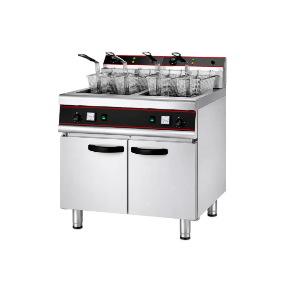 Freestanding Double Tank Electric Fryer (YF-26-2)