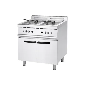 JYS-RC-2-B (Double-Tank Gas Deep Fryer with Cabinet Base)