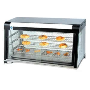 R60-1 Electric Curved Glass Warming Showcase