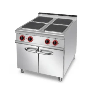 YS-TF-4-B (4-Burner Electric Range with Cabinet Base - Square Hot Plates)