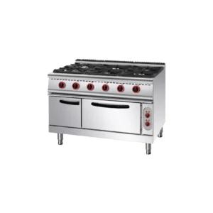 YS-TQ-6-B (6-Burner Gas Range with Electric Oven)