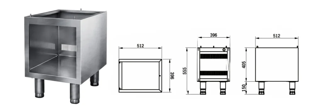 YS400 (Cabinet Base for 400 Series)