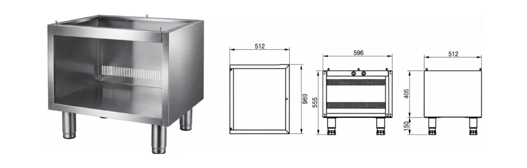 YS600 (Cabinet Base for 600 Series)