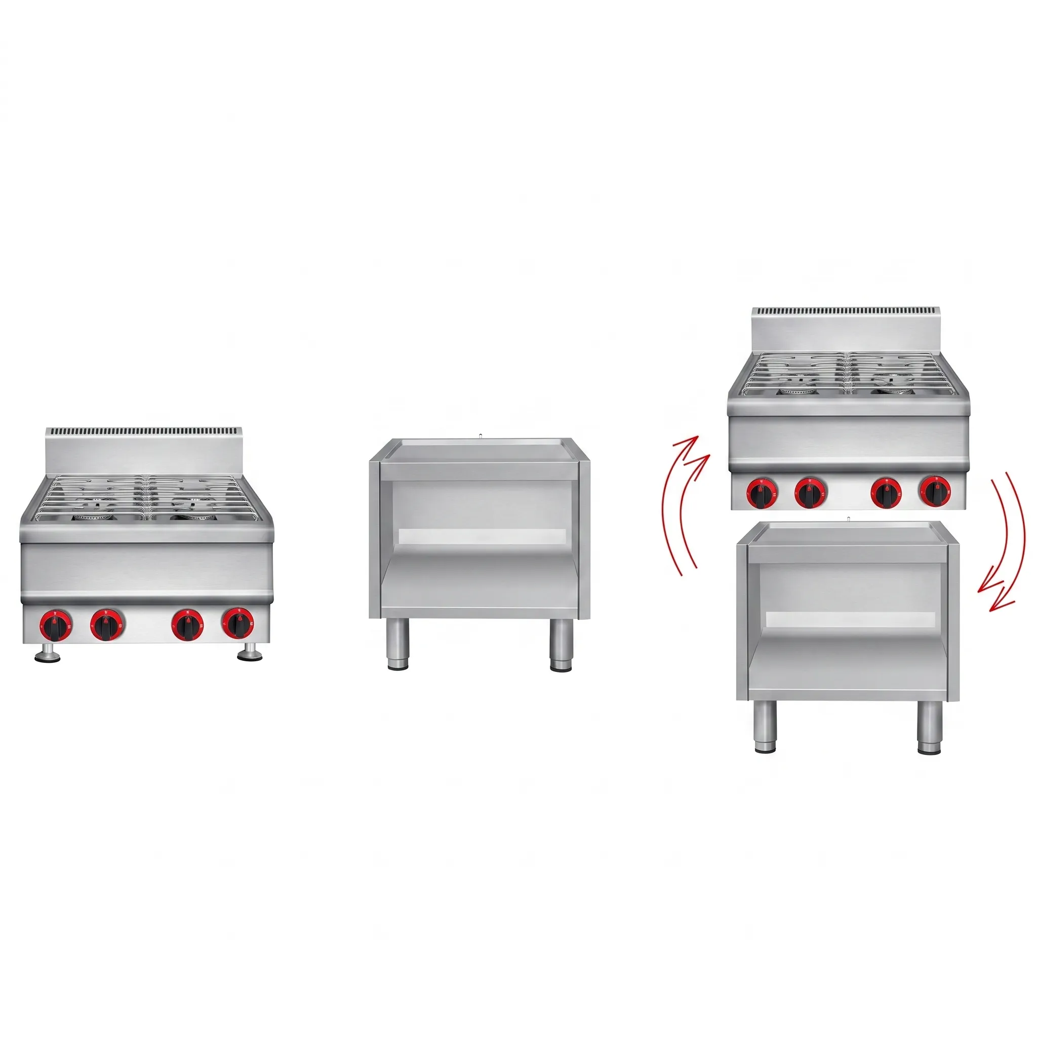 Combination Stove Cabinets: YS600 / YS400